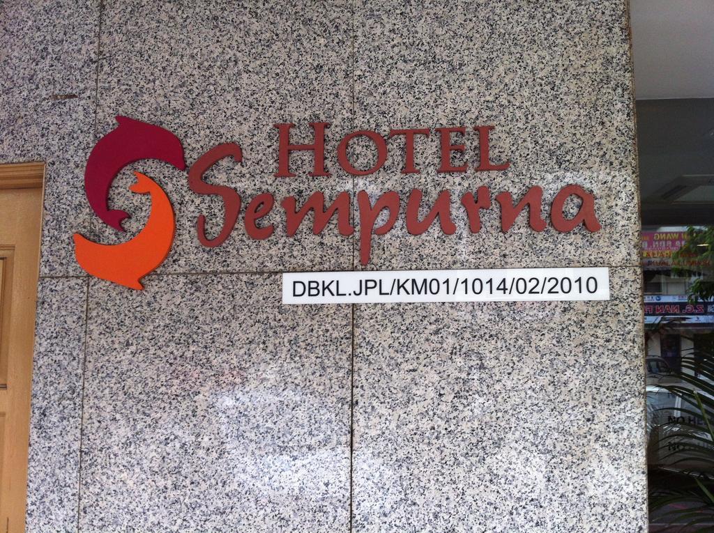 Hotel Sempurna Kuala Lumpur Dış mekan fotoğraf